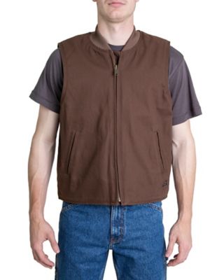 Ridgecut Men's Toughshield Super-Duty Sherpa-Lined Sanded Duck Vest