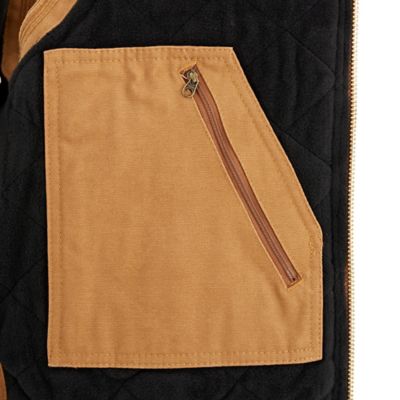 Image showing 5 th Ridgecut Men's Toughshield Quilted Fleece-Lined Super-Duty Sanded Duck Vest