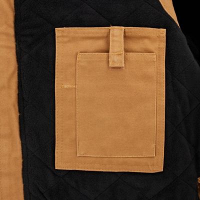 Image showing 6 th Ridgecut Men's Toughshield Quilted Fleece-Lined Super-Duty Sanded Duck Vest