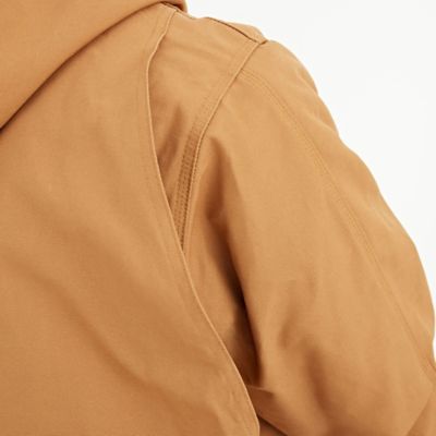 Image showing  Men's Duck Quilt-Lined Hooded Insulated Jacket