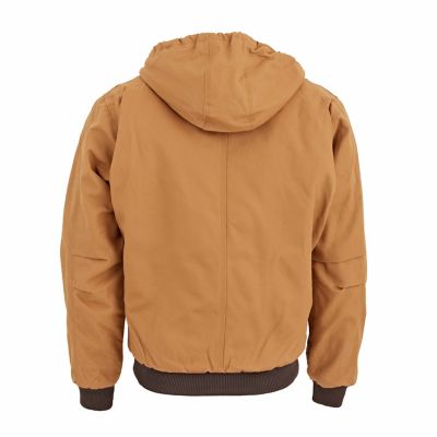 Image showing  Men's Duck Quilt-Lined Hooded Insulated Jacket