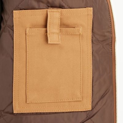 Image showing  Men's Duck Quilt-Lined Hooded Insulated Jacket