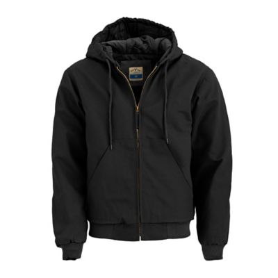 Image showing  Men's Duck Quilt-Lined Hooded Insulated Jacket