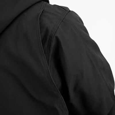 Image showing 6 th Blue Mountain Men's Duck Quilt-Lined Hooded Insulated Jacket