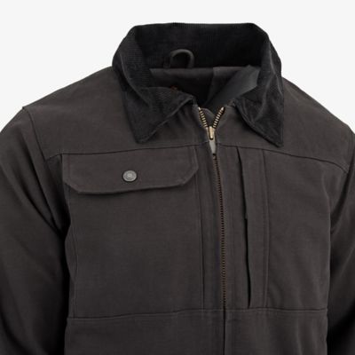 Image showing  Men's Fleece-Lined Super-Duty Sanded Duck Jacket