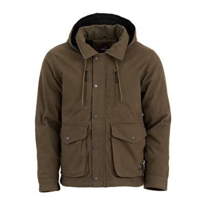 Ridgecut Men's Fleece-Lined Super-Duty Sanded Duck Contractor Coat