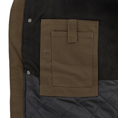 Image showing 7 th Ridgecut Men's Toughshield Fleece Lined Super-Duty Sanded Duck Contractor Coat