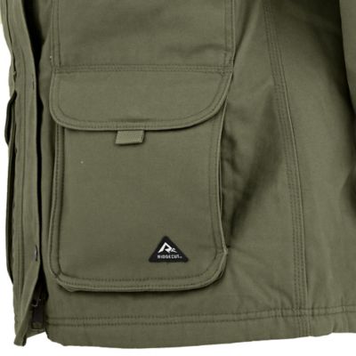 Image showing  Women's Quilted Fleece-Lined Sanded Duck Barn Coat