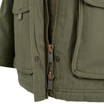 Image showing 5 th Ridgecut Women's Quilted Fleece-Lined Sanded Duck Barn Coat