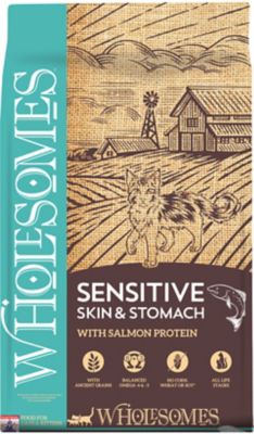 Wholesomes Sensitive Skin & Stomach with Salmon Protein