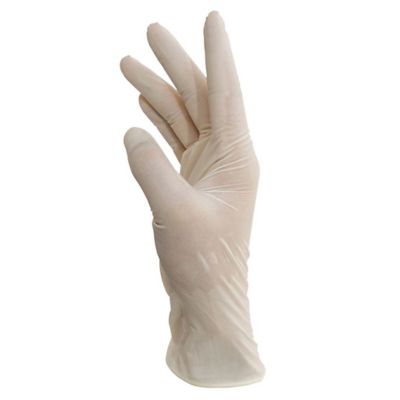 Image showing  Unisex Adult Latex Disposable Work Gloves, 10-Pack