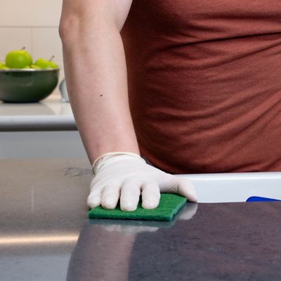 Image showing 5 th Libman Unisex Adult Latex Disposable Work Gloves, 10-Pack