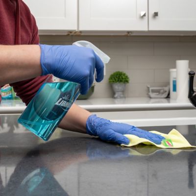 Image showing  Unisex Adult Nitrile Disposable Work Gloves, 10-Pack