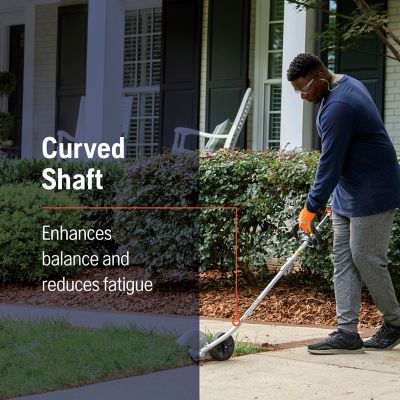 Image showing  ECA308 Curved shaft Edger Attachment Only