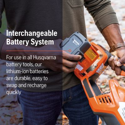 Image showing 5 th Husqvarna 230iB 136 MPH/650 CFM 40V Cordless Handheld Leaf Blower, Battery and Charger Not Included