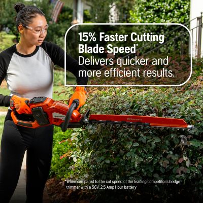 Image showing  Hedge Master 320iHD60 24 in. 40V Cordless Hedge Trimmer, Battery and Charger Not Included