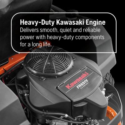 Image showing 7 th Husqvarna Z254F Special Edition 54 in. 23 hp Gas Zero-Turn Mower, Kawasaki V-Twin Series Engine, Hydrostatic Transmission