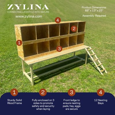 Image showing  Best Rest 12 Bay Nesting Box