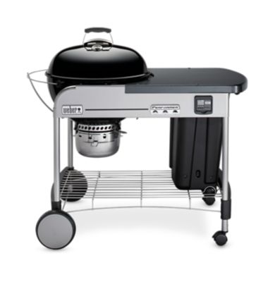 Weber Performer Premium Charcoal Kettle Grill, 363 sq. in., Black