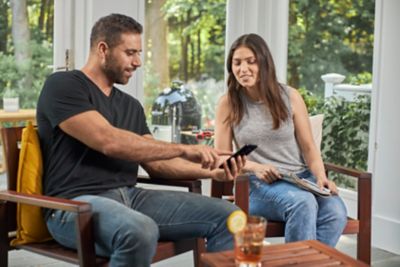 Image showing 5 th Weber 286 sq. in. Smokey Mountain Charcoal Cooker, 14 in.