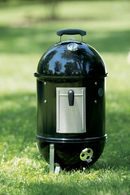 Image showing 7 th Weber 286 sq. in. Smokey Mountain Charcoal Cooker, 14 in.