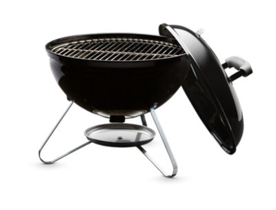 Image showing  14 in. Smokey Joe Charcoal Grill, Black