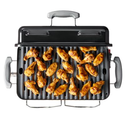 Image showing  1-Burner Go Anywhere Propane Gas Grill, 6,500 BTU, Black