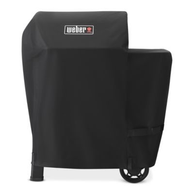 Weber 24 in. Searwood 600 Pellet Cover, Black