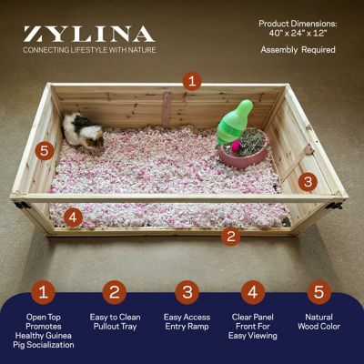 Image showing  Healthy Habitat For Guinea Pigs - 1 Bay