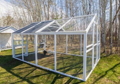 Image showing  Universal Modern Poultry Pen, Large with Nesting & Roosting House Attachment