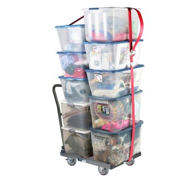 Image showing  500 lb. DIY Easy-Move Push Cart with Strap Kit