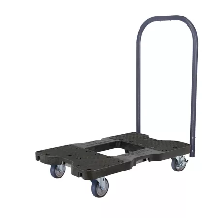 Snap-Loc E-Track General Purpose Push Cart 1 200 lb Capacity Black Moving Dollies