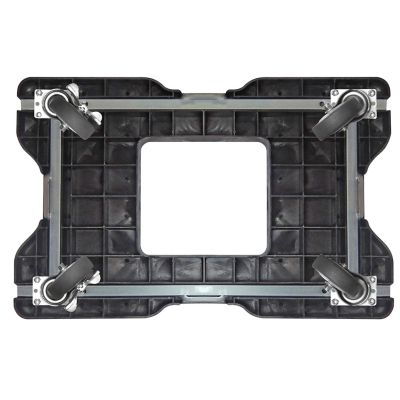 Image showing  1,200 lb. Capacity General Purpose E-Track Push Cart Dolly, Black