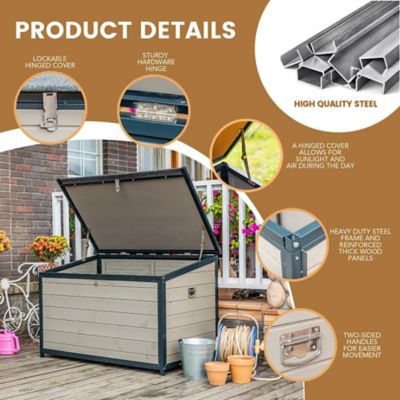 Image showing  24.4 cu. ft. Feed and Storage Bin