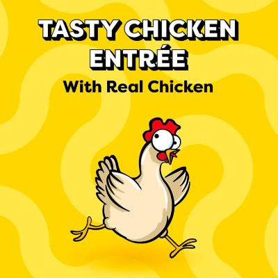 Image showing 8 th Temptations Adult Chicken Bites in Gravy Recipe Wet Cat Food Variety pk., 3.5 oz., 12 pk.