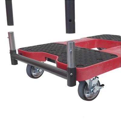 Image showing  1,200 lb. Capacity General Purpose E-Track Panel Cart Dolly, Red