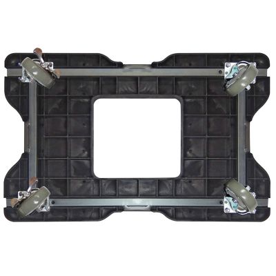 Image showing  1,500 lb. Capacity Industrial Strength E-Track Dolly, Black