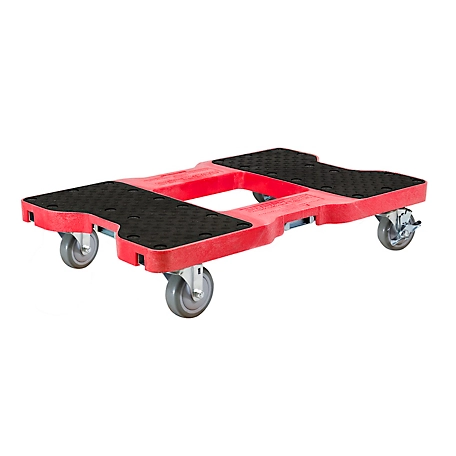 Snap-Loc 1,500 lb. Industrial Strength E-Track Dolly, Red