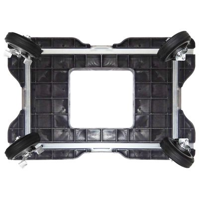 Image showing  1,500 lb. Capacity All-Terrain E-Track Dolly, Black