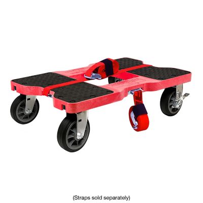 Image showing  1,500 lb. Capacity All-Terrain E-Track Dolly, Red