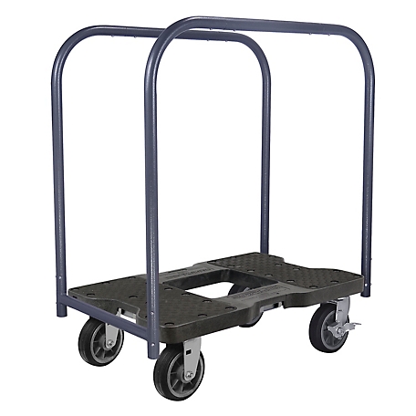 Snap-Loc 1,500 lb. All-Terrain E-Track Panel Cart Dolly, Black
