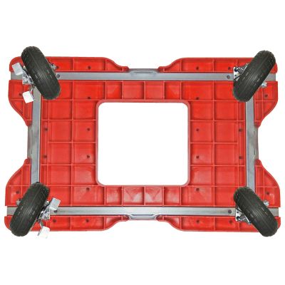 Image showing  1,600 lb. Capacity Extreme-Duty E-Track Dolly, Red