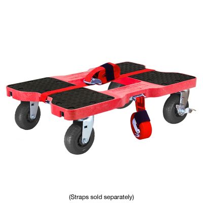 Image showing  1,600 lb. Capacity Extreme-Duty E-Track Dolly, Red