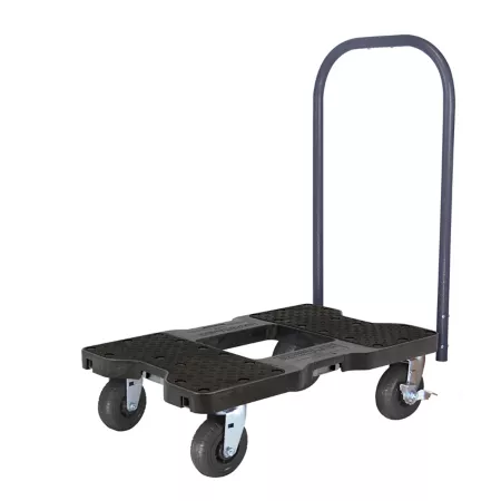 Snap-Loc 1 600 lb Extremely Heavy Duty Black-Ops E-Track Push Cart Cart Moving Dollies