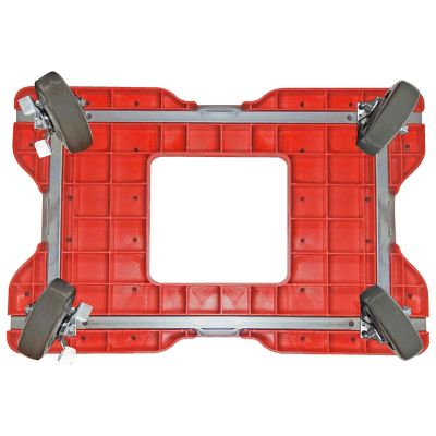 Image showing  1,800 lb. Capacity Super-Duty E-Track Dolly, Red