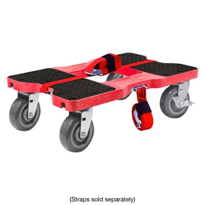 Image showing  1,800 lb. Capacity Super-Duty E-Track Dolly, Red