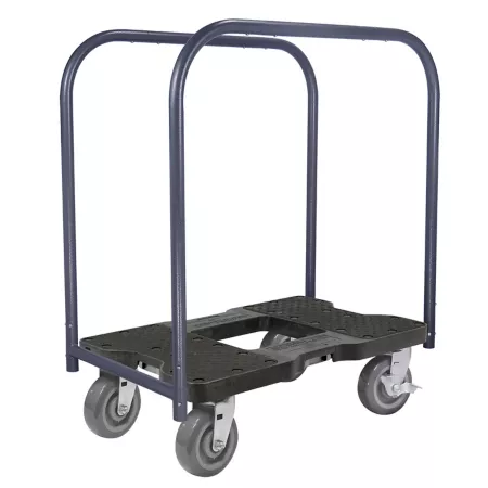 Snap-Loc E-Track Super Heavy Duty Panel Cart 1 800 lbs Black Moving Dollies