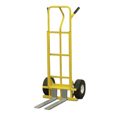 Snap-Loc 600 lb. All-Terrain Pallet Fork Hand Truck Cart