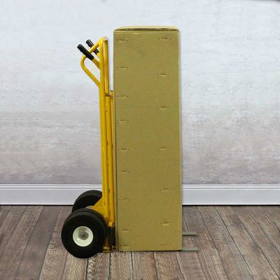 Image showing  600 lb. All-Terrain Pallet Fork Hand Truck Cart