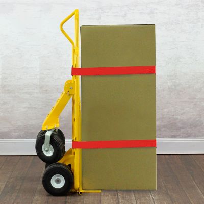 Image showing  1,000 lb. All-Terrain 6-Wheel E-Track Hand Truck Cart